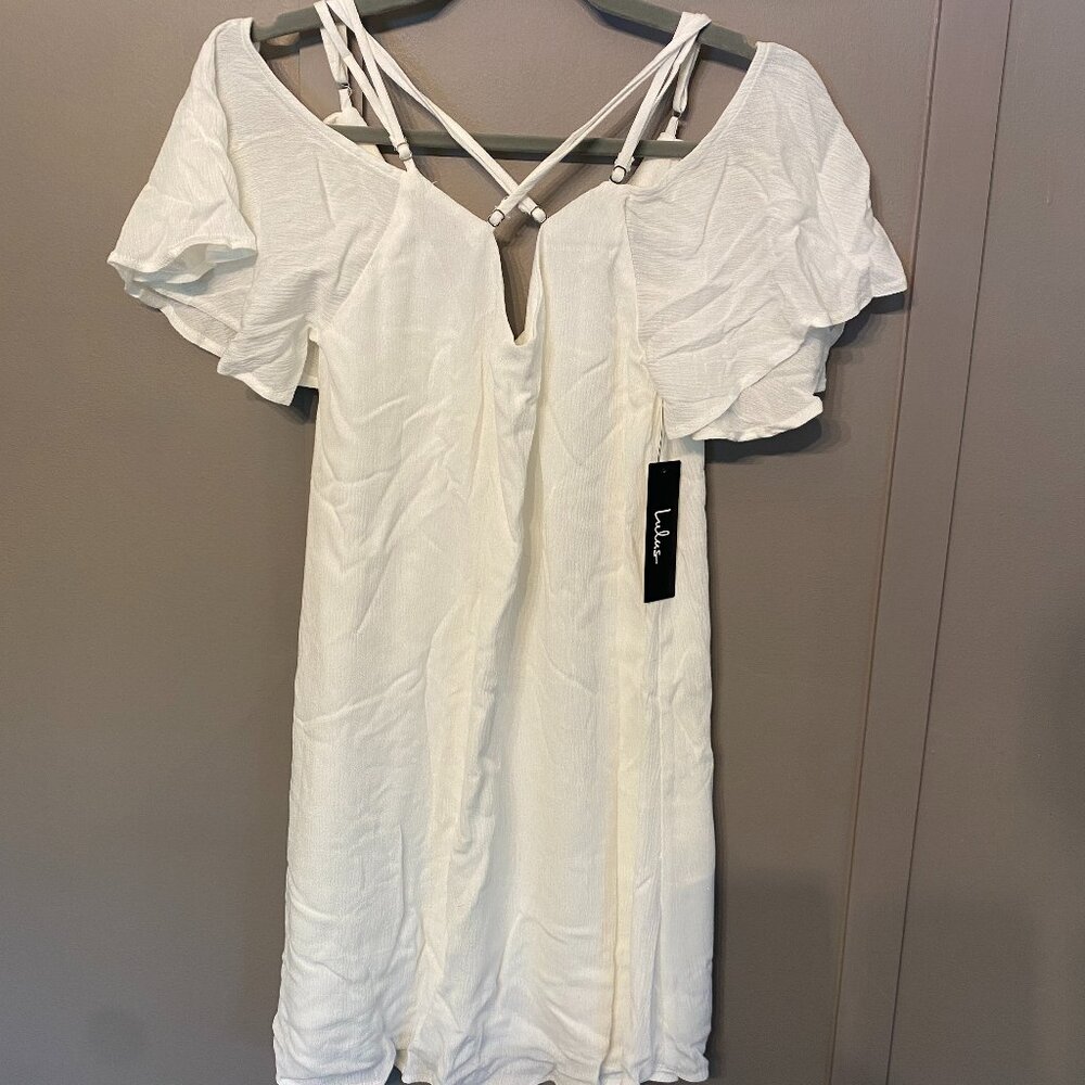Womens Lulus White Dress - Size Small NWT